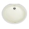 Nantucket Sinks 17 Inch X 14 Inch Undermount Ceramic Sink In Bisque UM-17x14-B-K - alternate 1